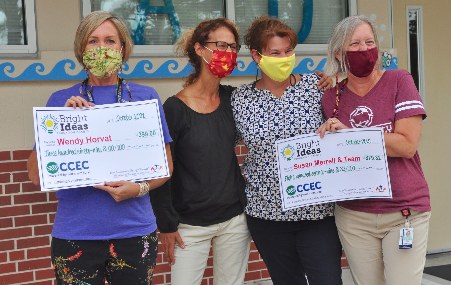 Teachers receive grants for bright ideas
